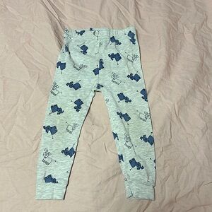 Blue and grey toddler pants. Size 2t